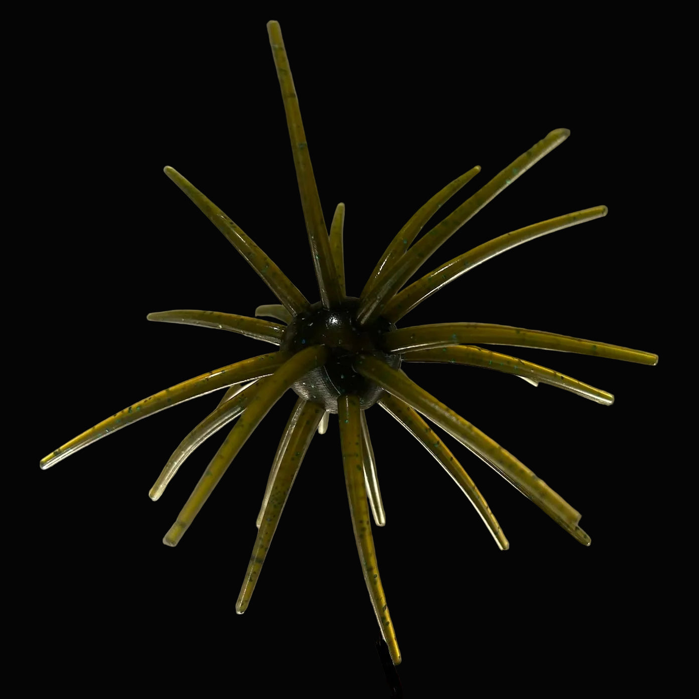 JERKIN URCHIN 25mm - GREEN PUMPKIN BLUE FLAKE