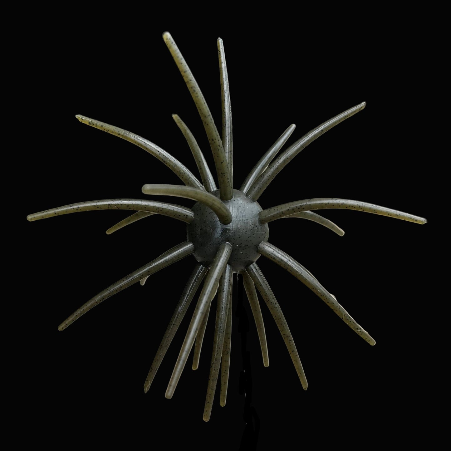 32mm TPE Giant Urchin - Dark Green Pumpkin