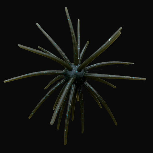 JERKIN URCHIN 25mm - GREEN PUMPKIN / BLUE FLAKE