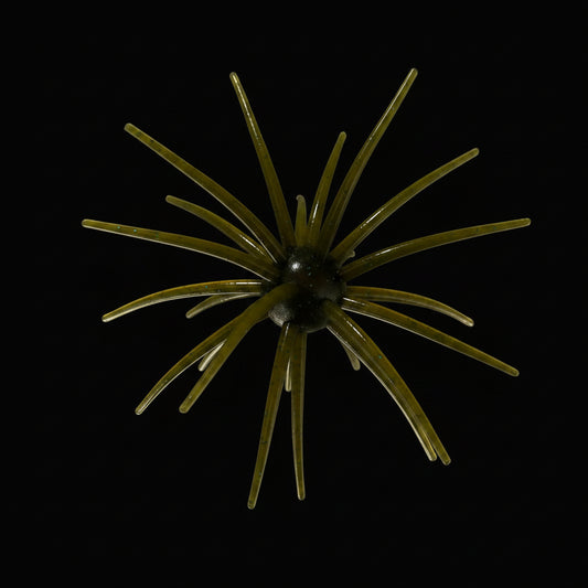 JERKIN URCHIN 25mm - GREEN PUMPKIN BLUE FLAKE
